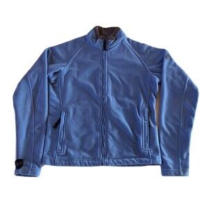 Nike ACG Thermal Layer 2 Jacket Women's Full Zip Blue Fleece Size Small